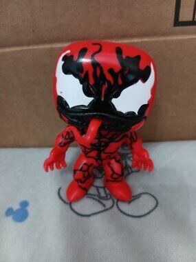 "Marvel, Carnage, Funko Pop/Bobble Head Character Toy Collectible